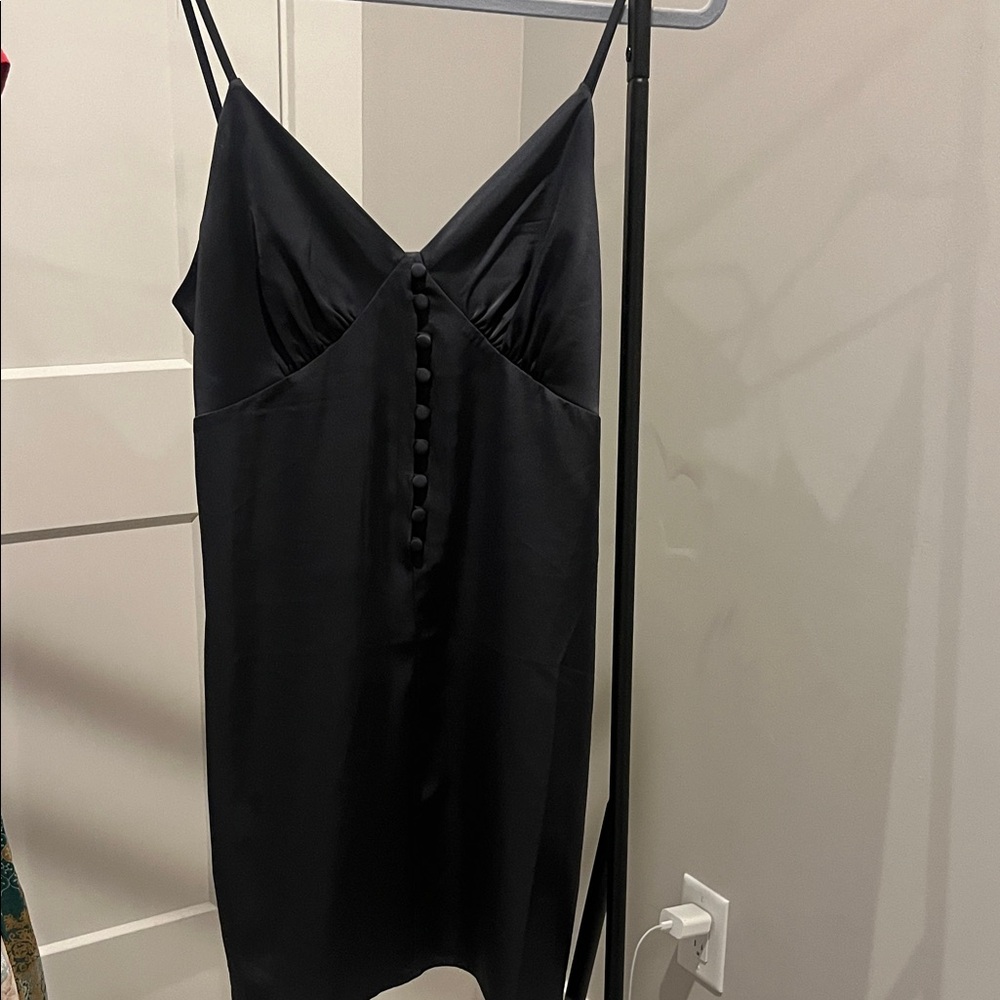 Elegant Black S Dress
